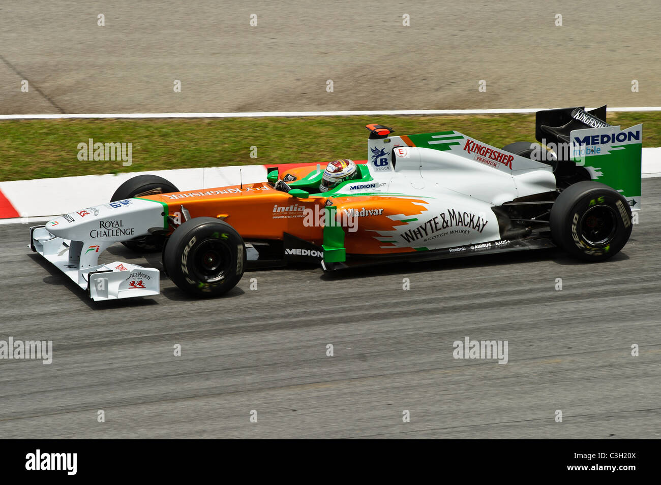 Adrian Sutil - Force India Stockfoto