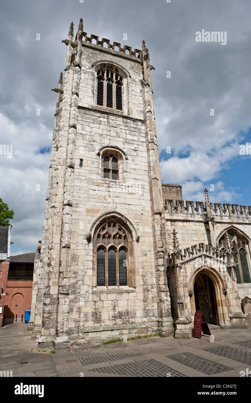 Kirche St. Martin-le-Grand in York North Yorkshire Stockfoto