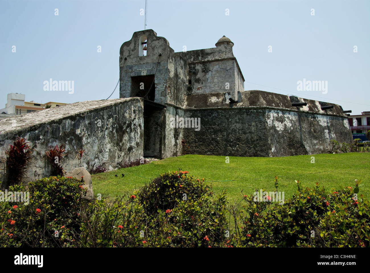 Mexiko. Veracruz Stadt. Fort oder Baluarte Santiago. 17. Jahrhundert. Stockfoto