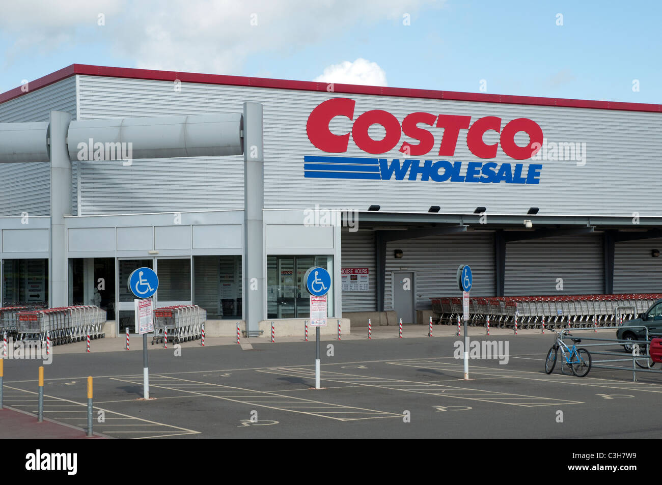 Costco Wholesale Lagerverkauf Stockfoto