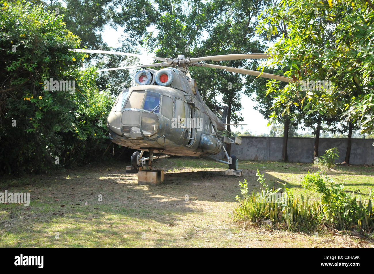 Mil Mi-24 HInd D HInd E Hubschrauber Stockfoto