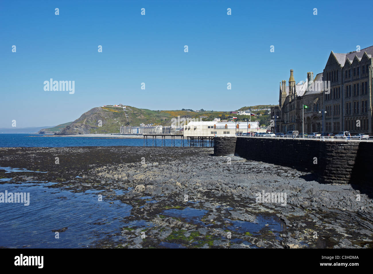 Aberystwyth, Ceredigion, Wales, UK Stockfoto