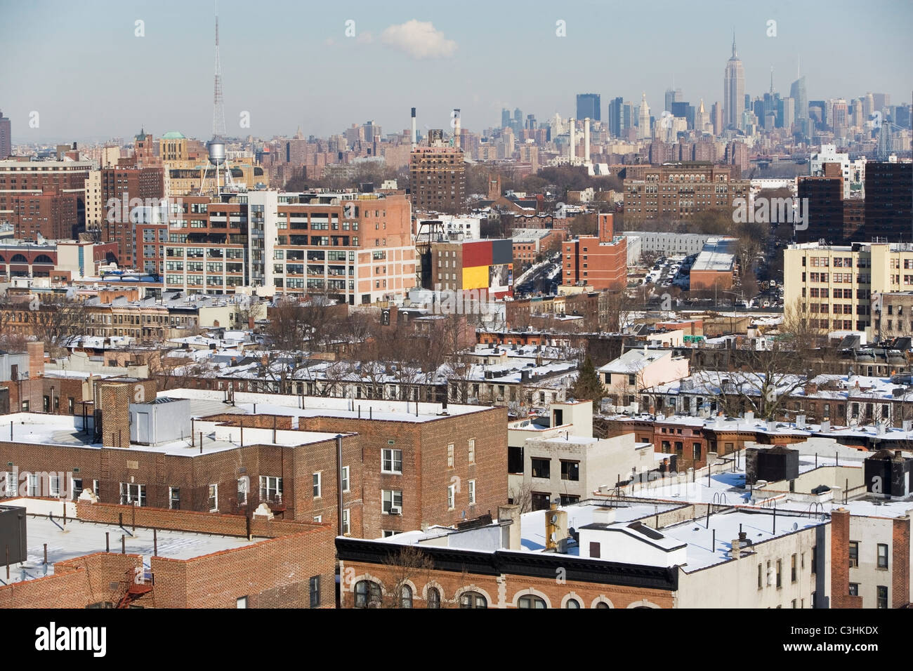 USA, New York City, Brooklyn Stadtbild Stockfoto