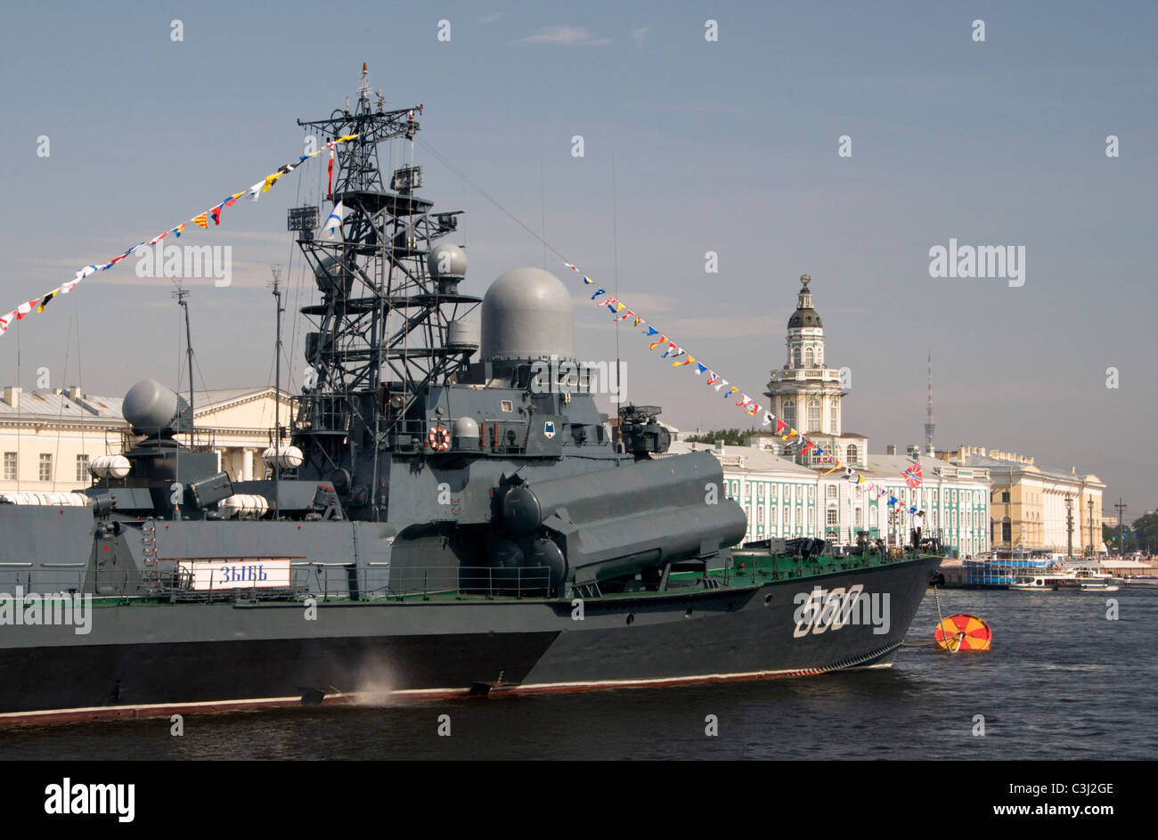 Navy Day Celebration, Sankt Petersburg, Russland Stockfoto