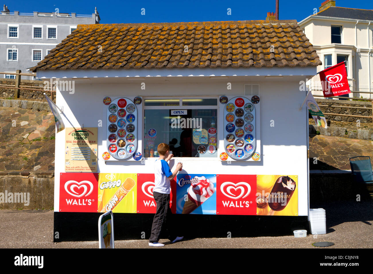 Eis kiosk am strand Fotos und Bildmaterial in hoher Auflösung Alamy