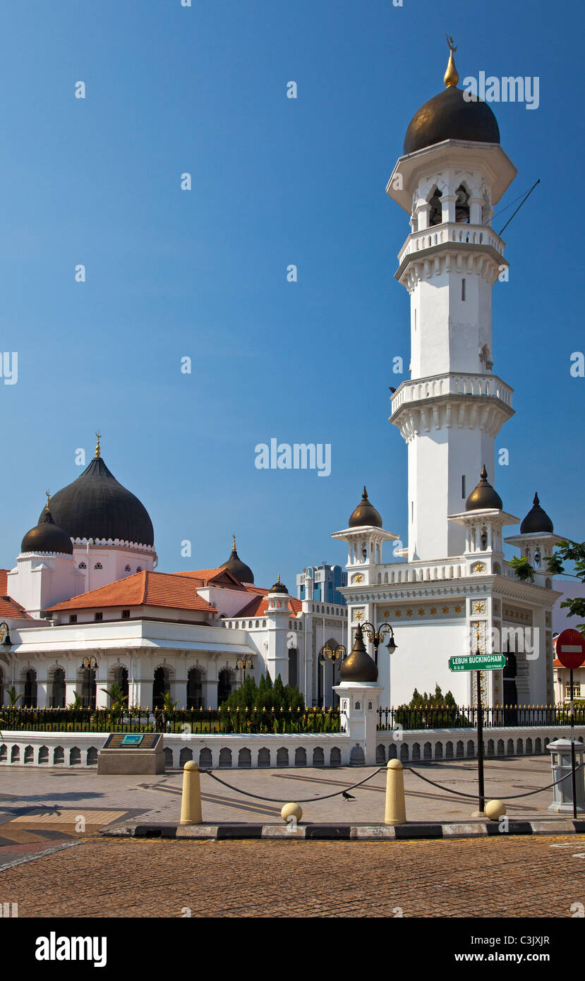 Kapitan Keling Moschee, Georgetown, Penang Stockfoto