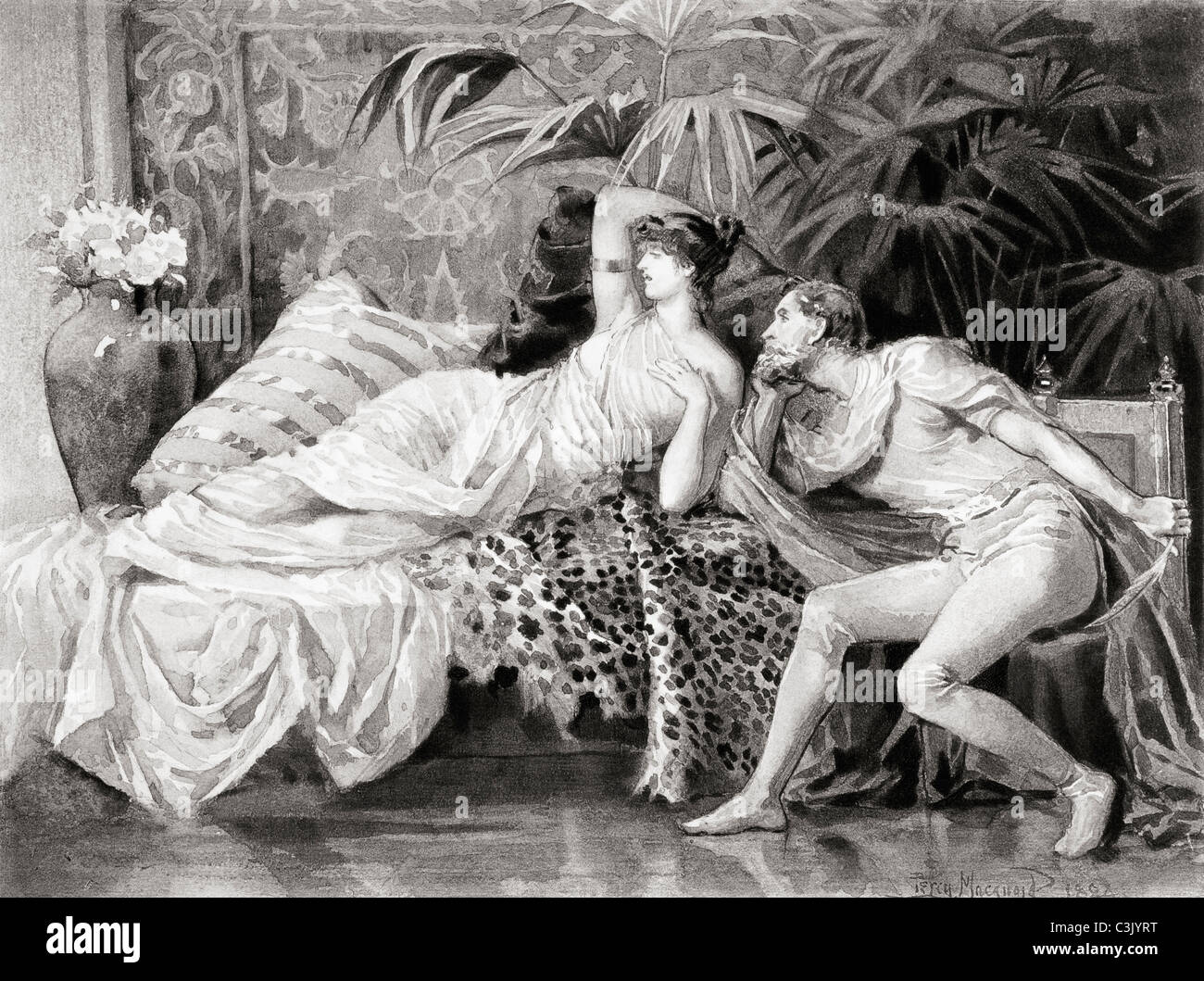 Die Braut von Triermain von Sir Walter Scott Stockfoto