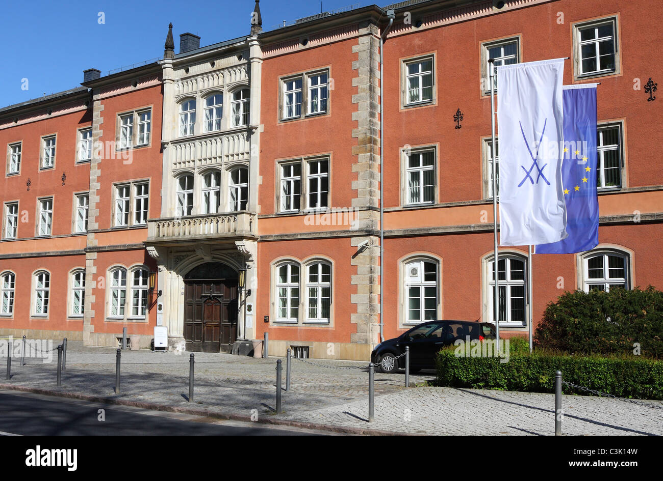 Meißen-staatliche Porzellan-Manufaktur; Meißen, Sachsen, Deutschland, Europa Stockfoto