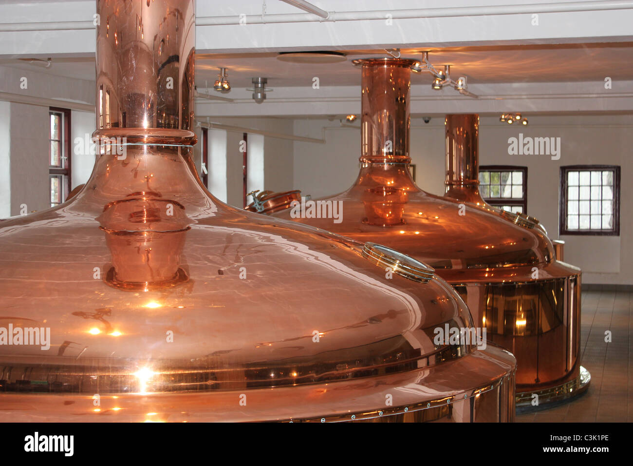 Carlsberg-Brauerei in Valby, Copenhagen Stockfoto