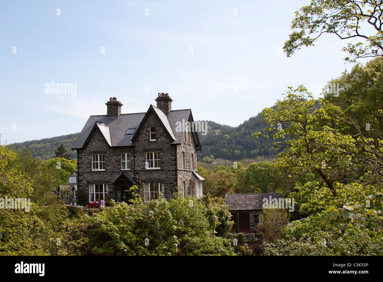 Snowdonia Dorf Betws y Coed Gwynedd North Wales UK Stockfoto