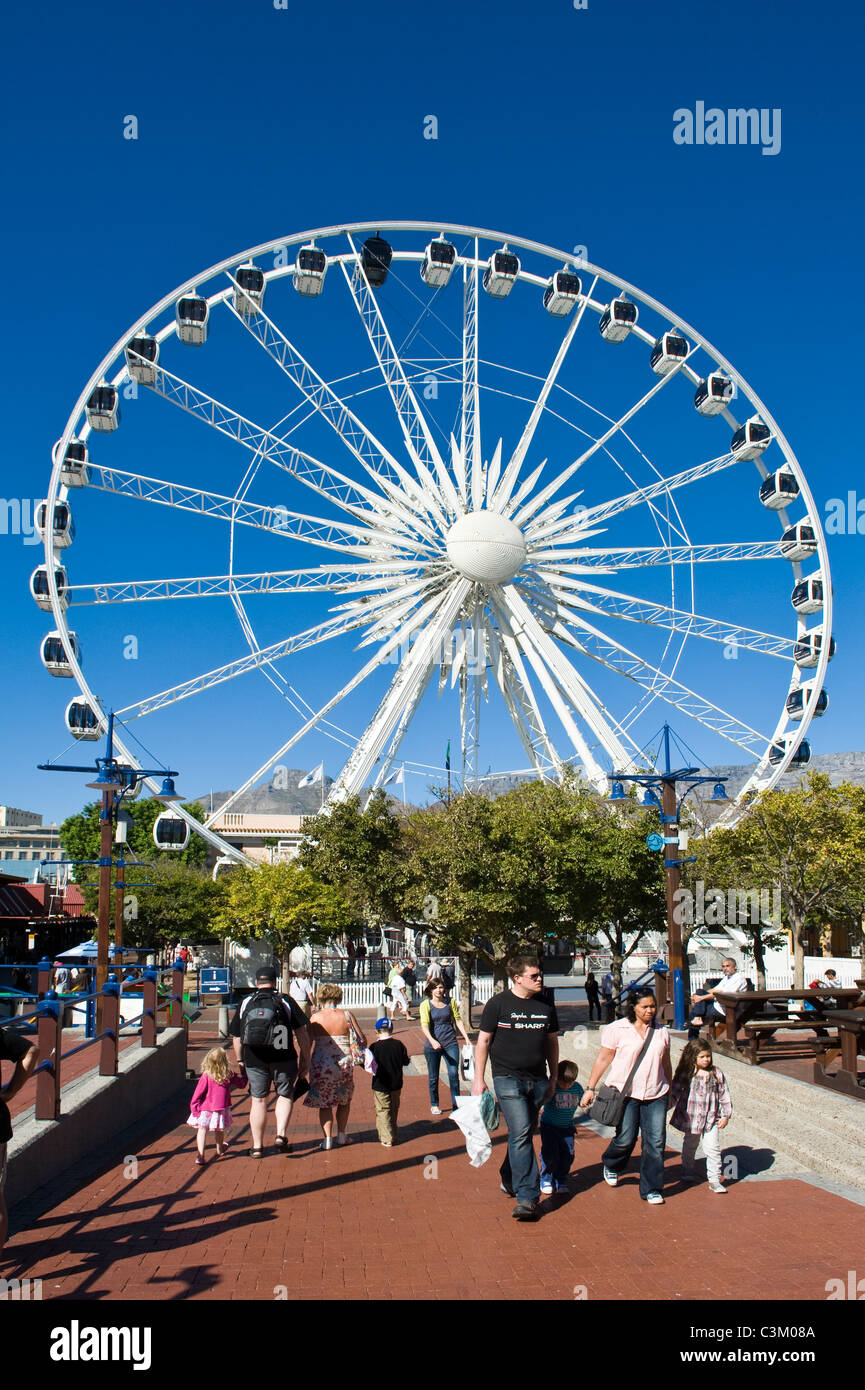 Wheel of Excellence bei V & A Waterfront in Kapstadt Südafrika Stockfoto