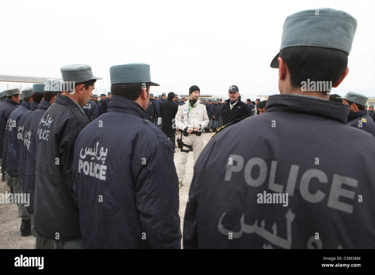 Polizei-Ausbildungszentrum in Kunduz von deutschen Armee Stockfoto