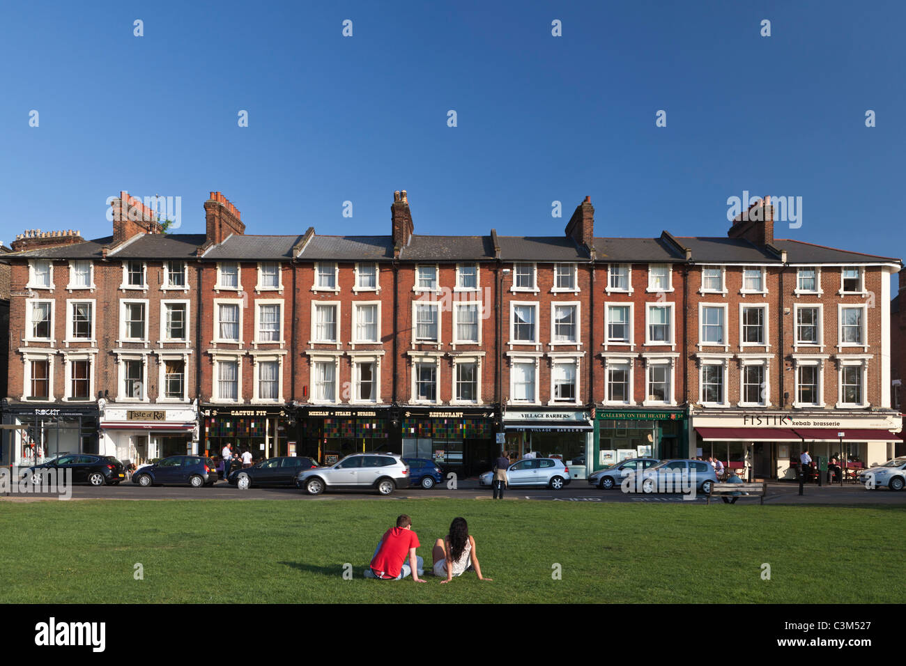 Ein paar auf Blackheath gemeinsame London England Stockfoto