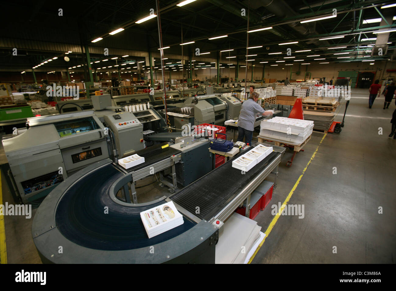 Druckerei in den Niederlanden Stockfoto