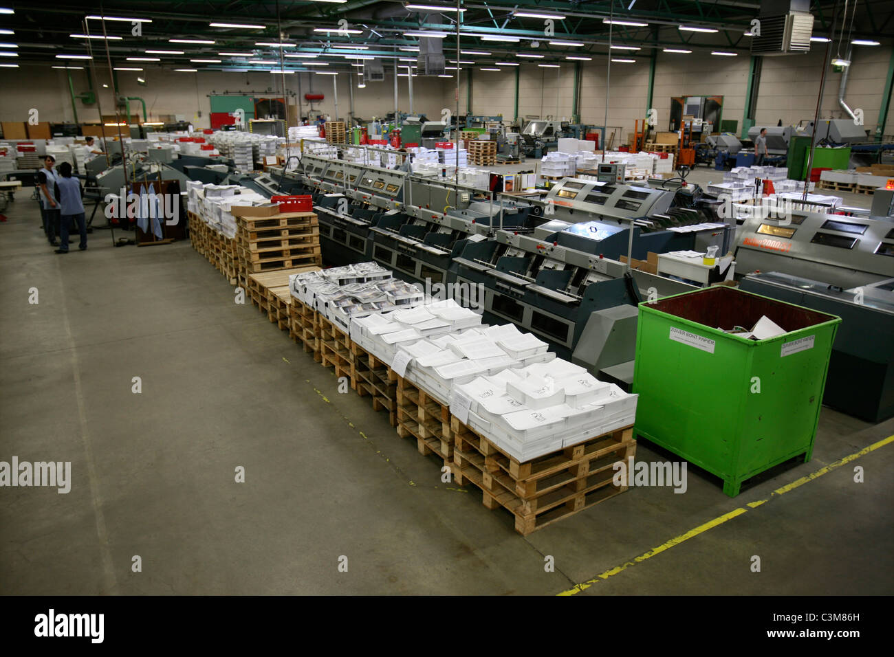 Druckerei in den Niederlanden Stockfoto