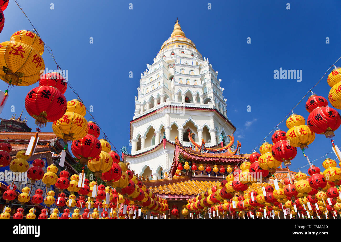 KEK Lok Si Tempel, Penang Stockfoto