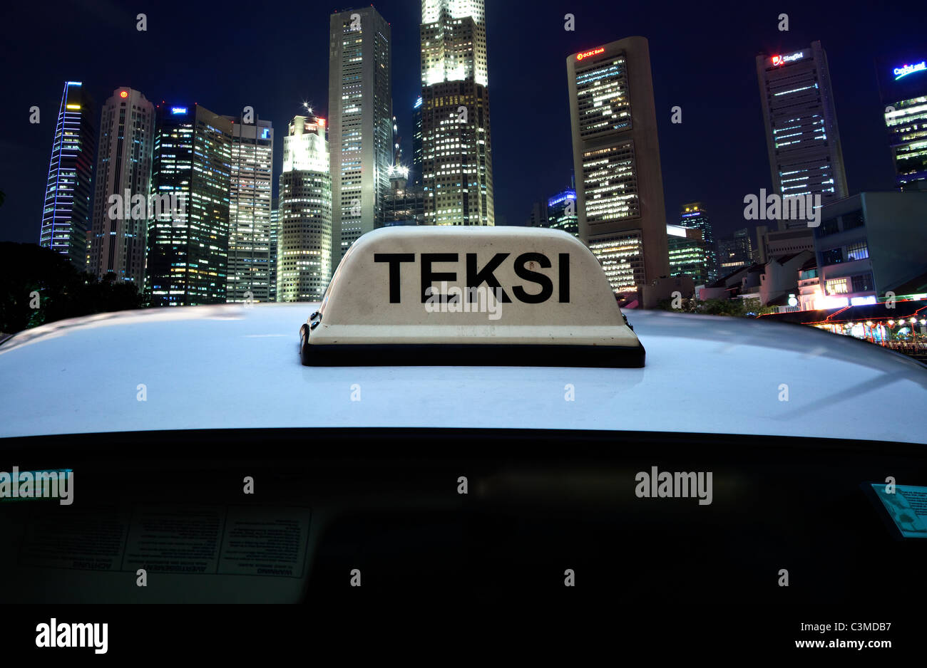 Ein malaysischer Taxi Stockfoto