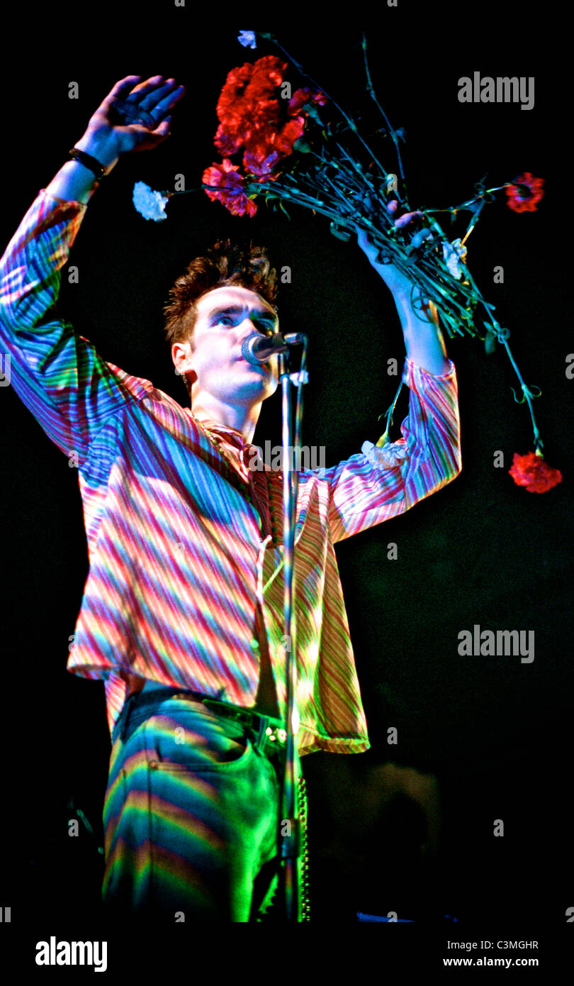 Smiths Konzert März 18. 1984 De Montfort Hall Stockfoto