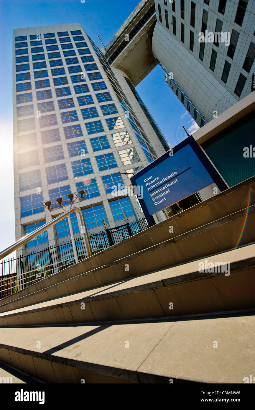 International Criminal Court / Eurojust Gebäude, den Haag Stockfoto