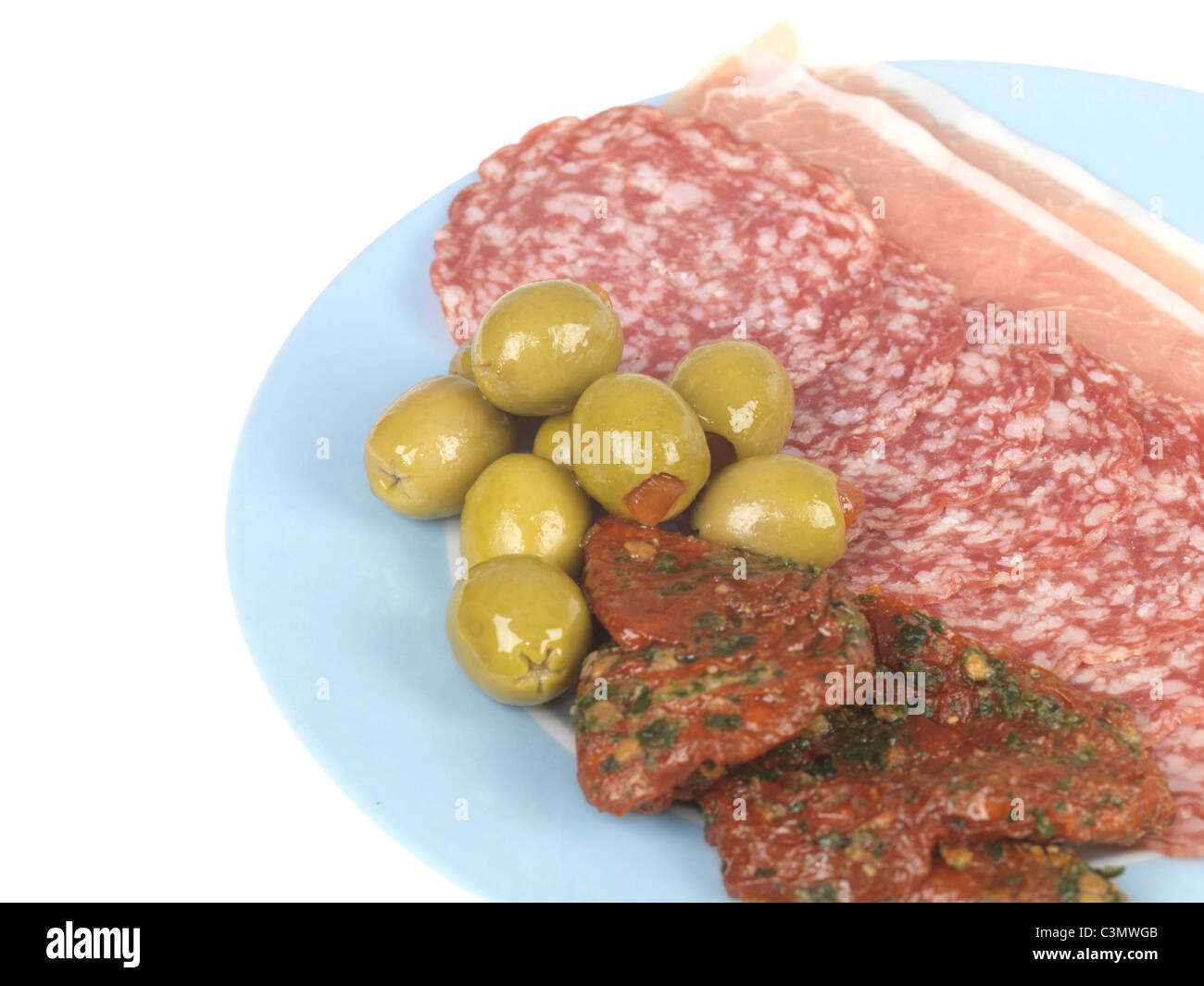 Aufschnitt Stockfoto