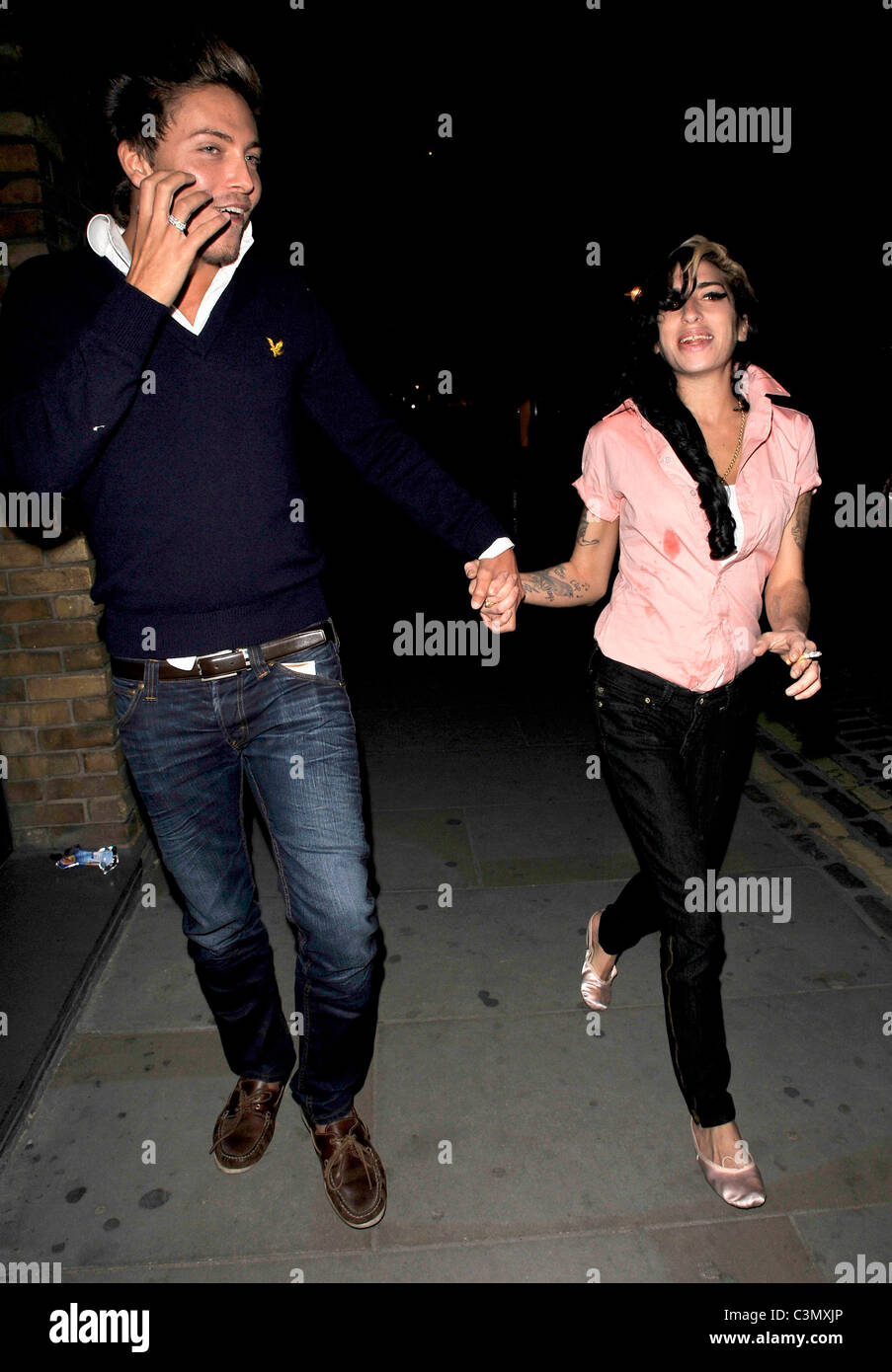 Amy winehouse and tyler james Fotos und Bildmaterial in hoher Auflösung Alamy