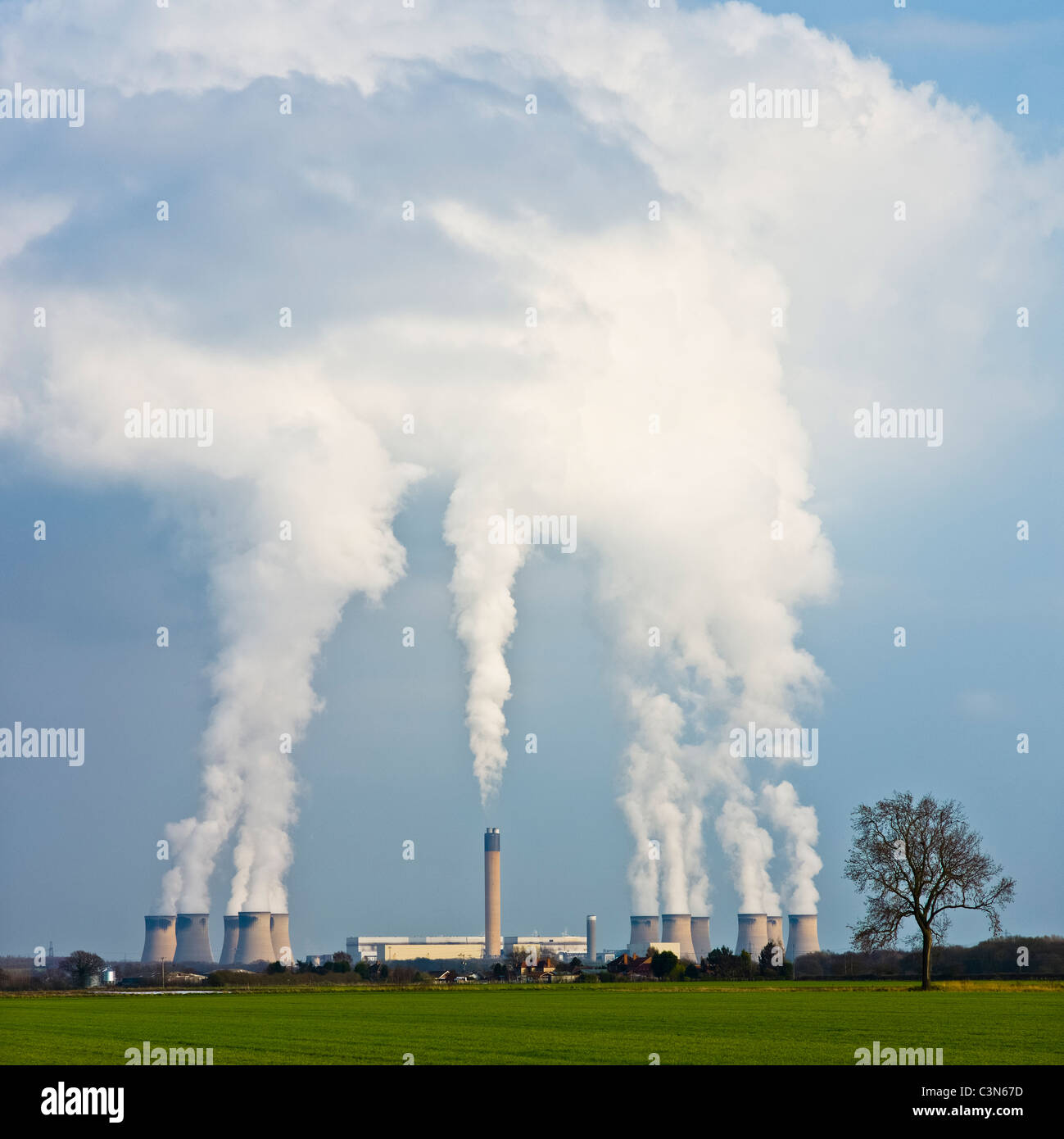 Drax Power station Stockfoto