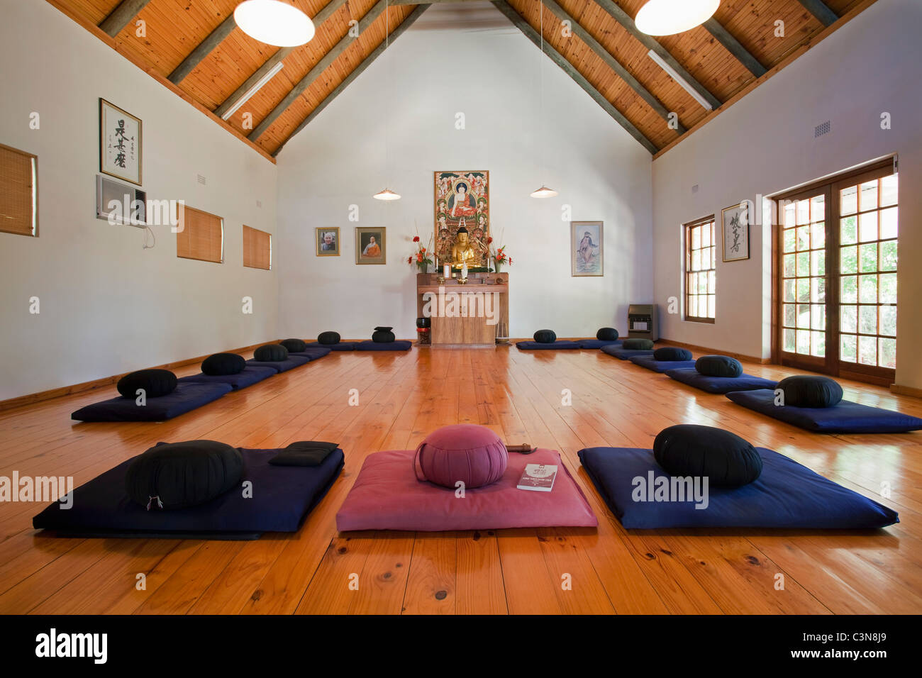Südafrika, Western Cape, Robertson, das Dharma-Zentrum für Zen-Buddhismus und Zenchology Stockfoto