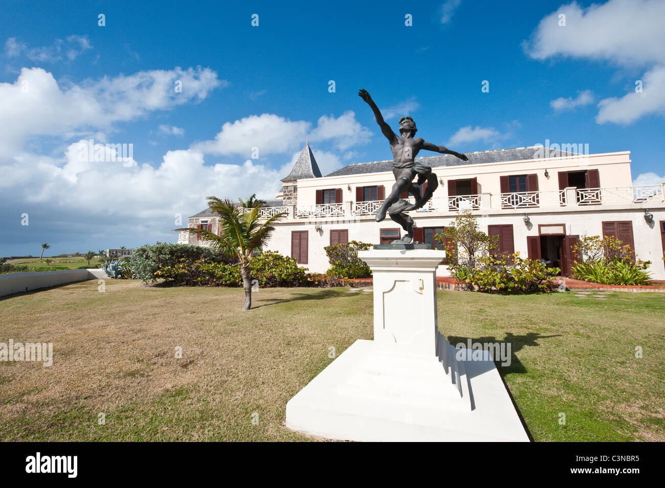 Crane Beach Resort Barbados, Caribbean. Stockfoto