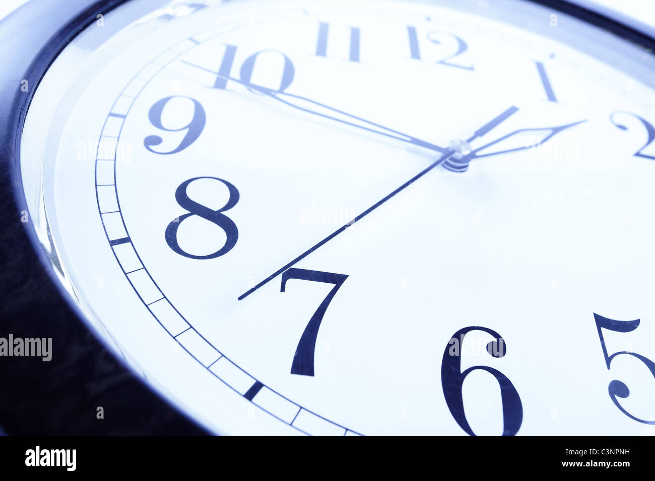Konzept-Uhr Stockfoto