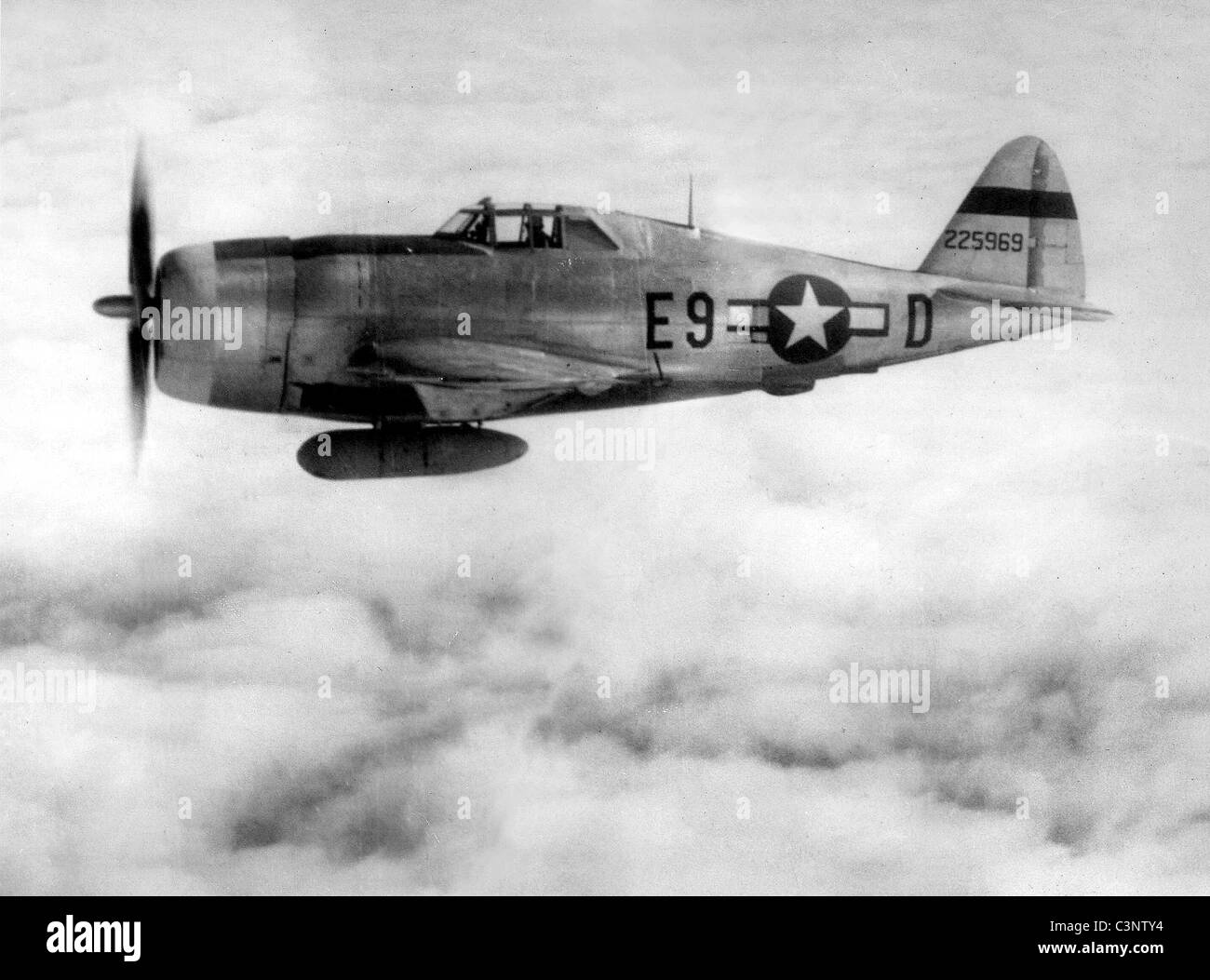 Republik p-47 Thunderbolt Luftfahrt Stockfoto