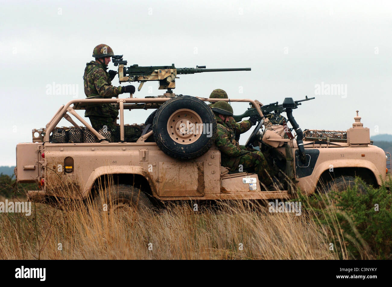 Sas 95 Ranger Pinkpanther Landrover SAS desert Langstrecken Aufklärung ...
