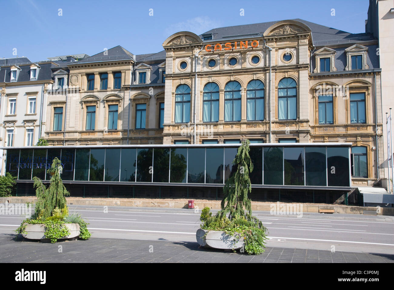 Das Casino Luxembourg. Luxemburg. Stockfoto