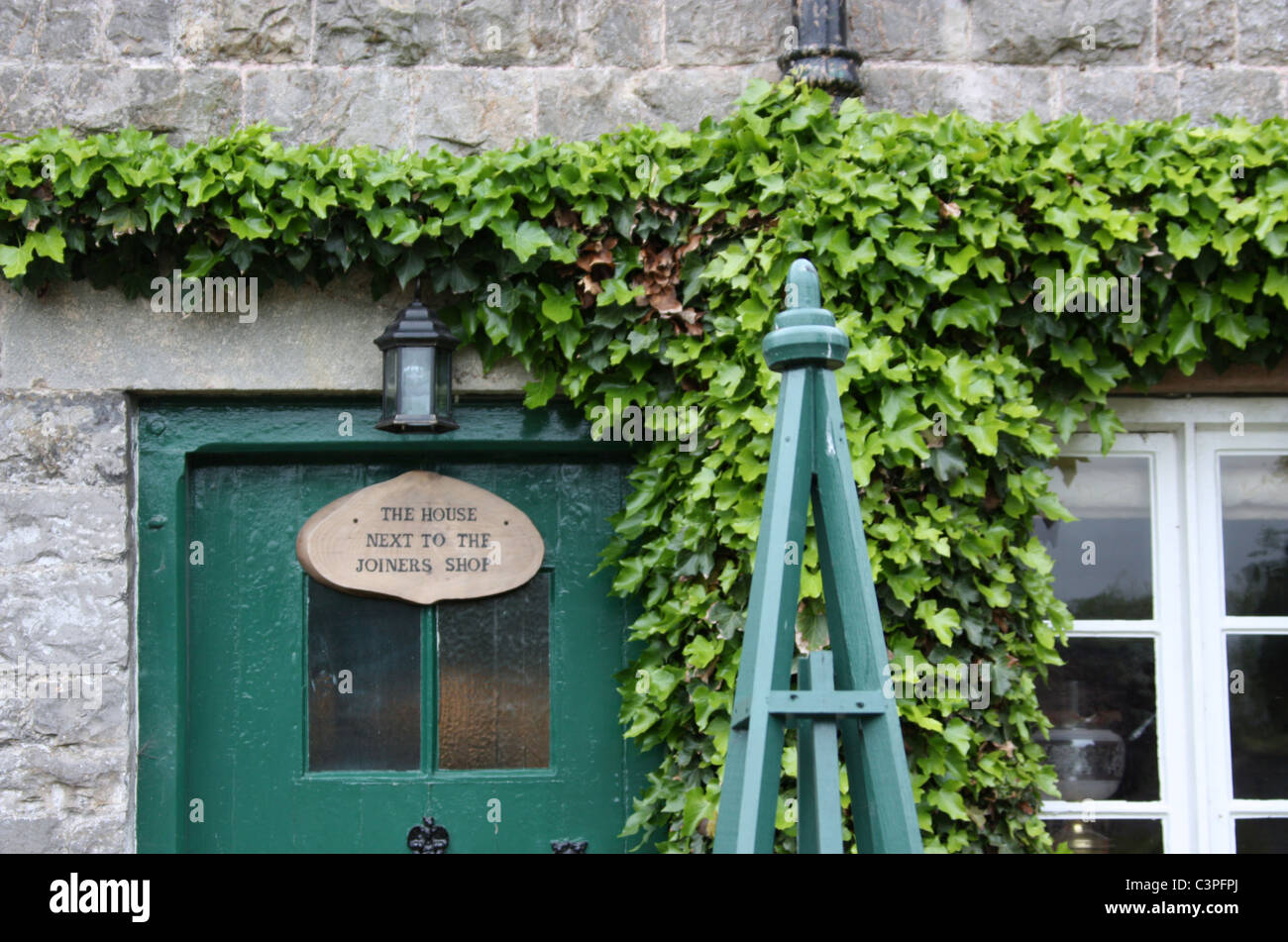 Haus in Tissington Stockfoto