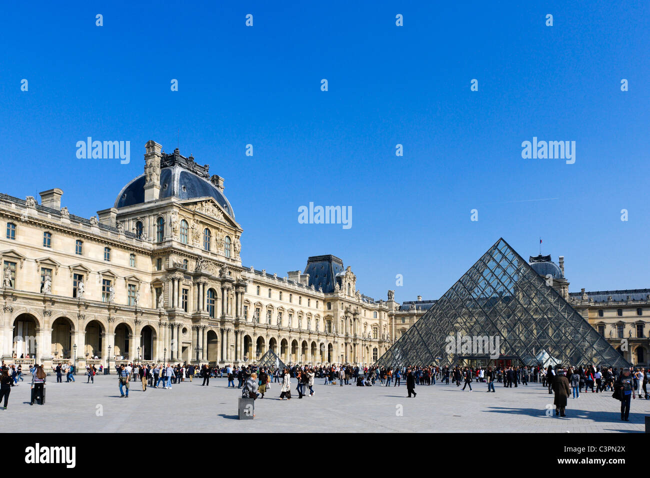 Paris. Musée du Louvre. Stockfoto