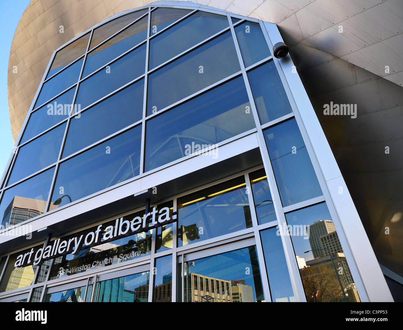 Kanadische Städte, Art Gallery of Alberta, Edmonton Alberta, Kanada. Stockfoto