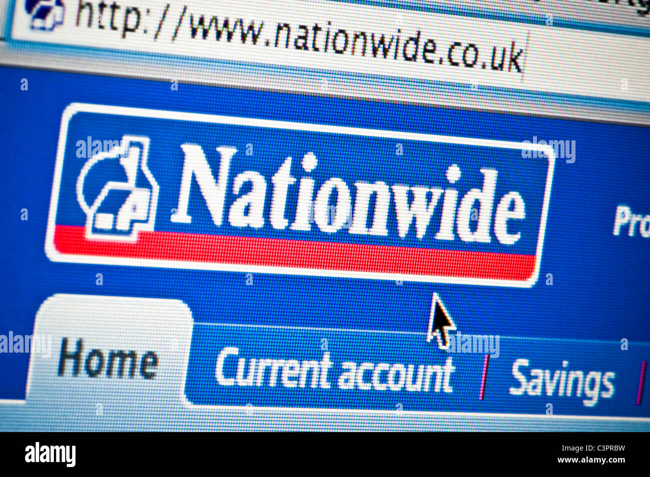 Nahaufnahme des bundesweiten Logos, wie auf ihrer Website zu sehen. (Nur zur redaktionellen Verwendung: print, TV, e-Book und redaktionelle Webseite). Stockfoto