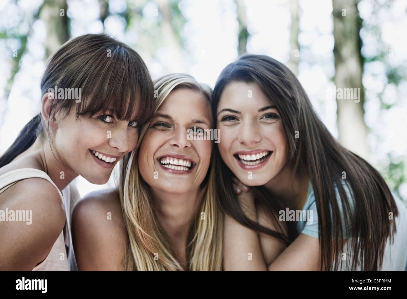 Deutschland, Köln, Frauen, Lächeln, Porträt Stockfoto