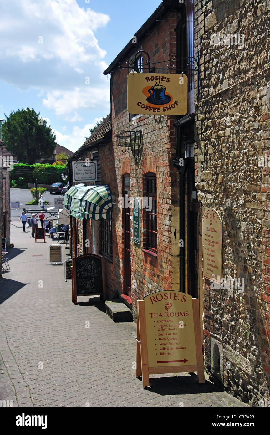 Chinns Hof, Marktplatz, Warminster, Wiltshire, England, Vereinigtes Königreich Stockfoto