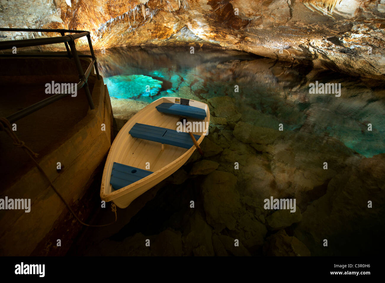 Fantasy-Höhle in Bermuda Stockfoto
