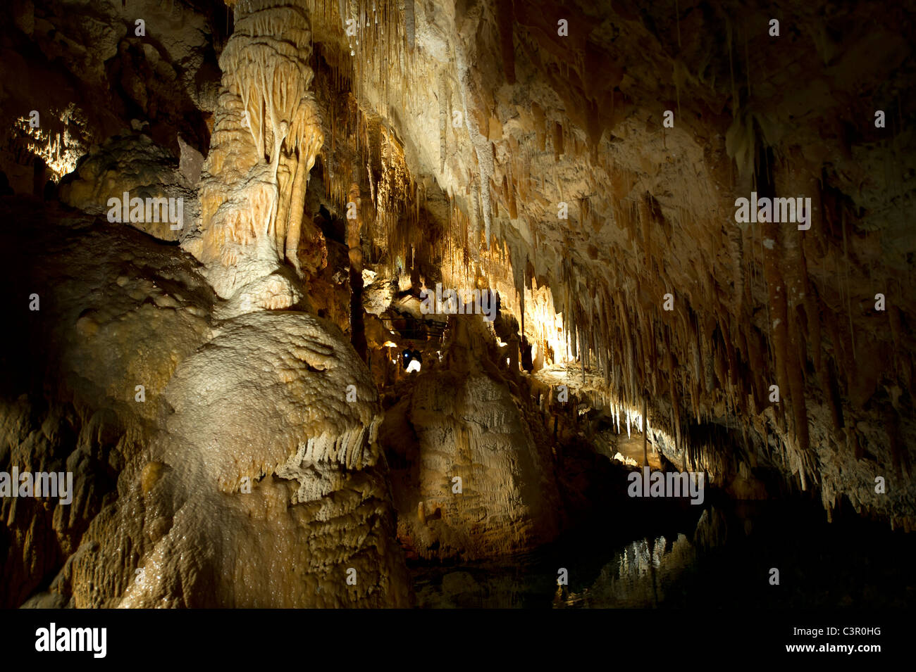 Fantasy-Höhle in Bermuda Stockfoto