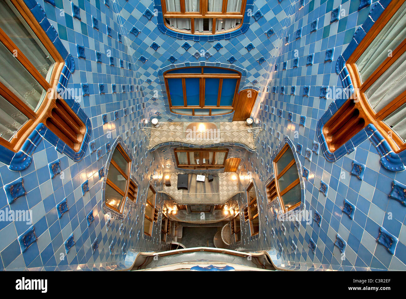 Barcelona, Casa Battlo Stockfoto