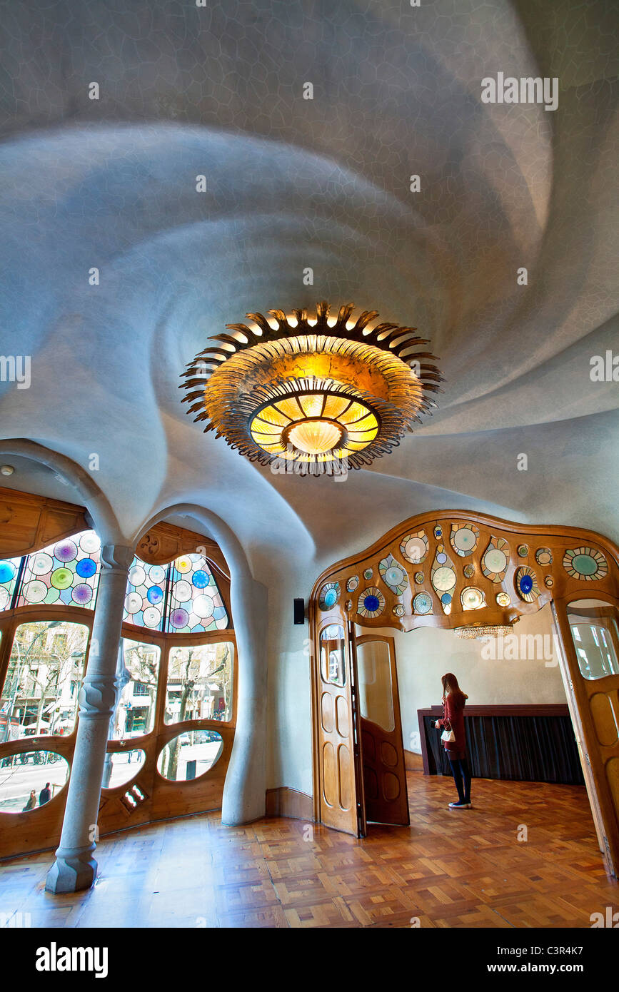 Barcelona, Casa Battlo Stockfoto