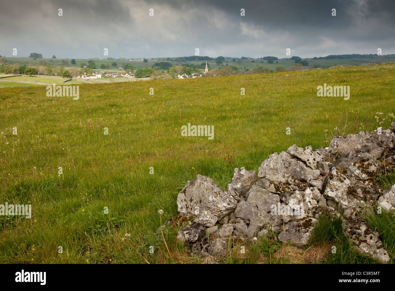 Monyash, Nr Bakewell Stockfoto
