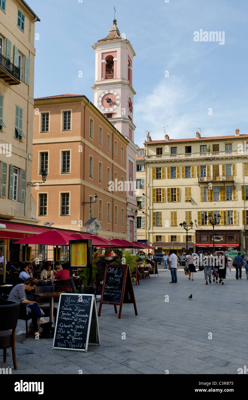 Place du Palais-de-Justiz, Nizza, Frankreich Stockfoto