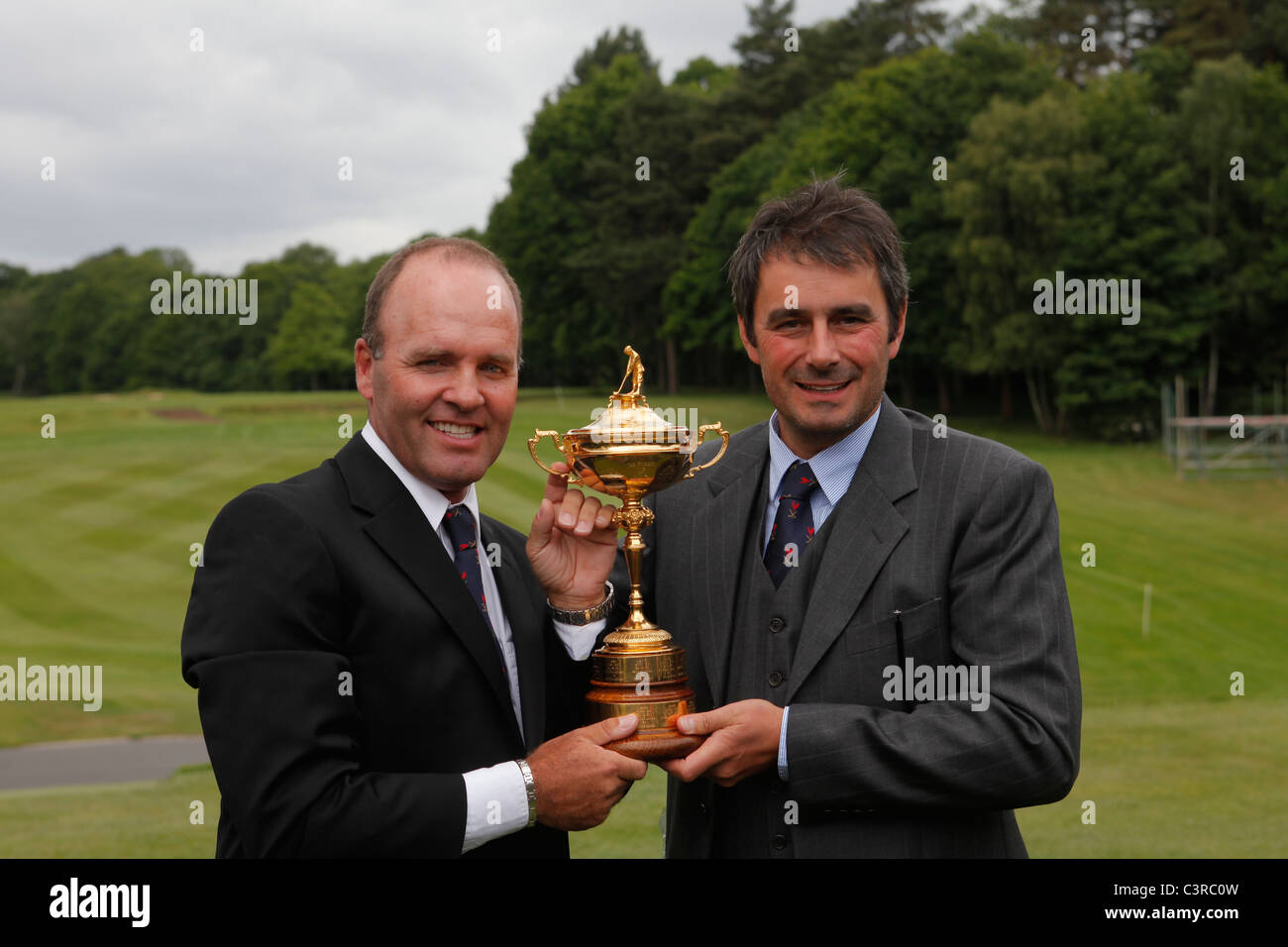 Frankreich wird als der Wirt Nation für den RYDER CUP 2018 bei Paris National Golf Club im Herbst 2018 gespielt werden angekündigt. Stockfoto