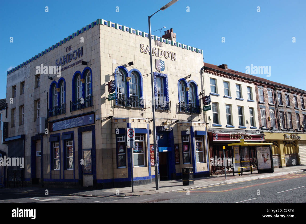 Sandon, 178-182 Oakfield Road Walton, Liverpool, Merseyside L4 0UH England UK. Stockfoto