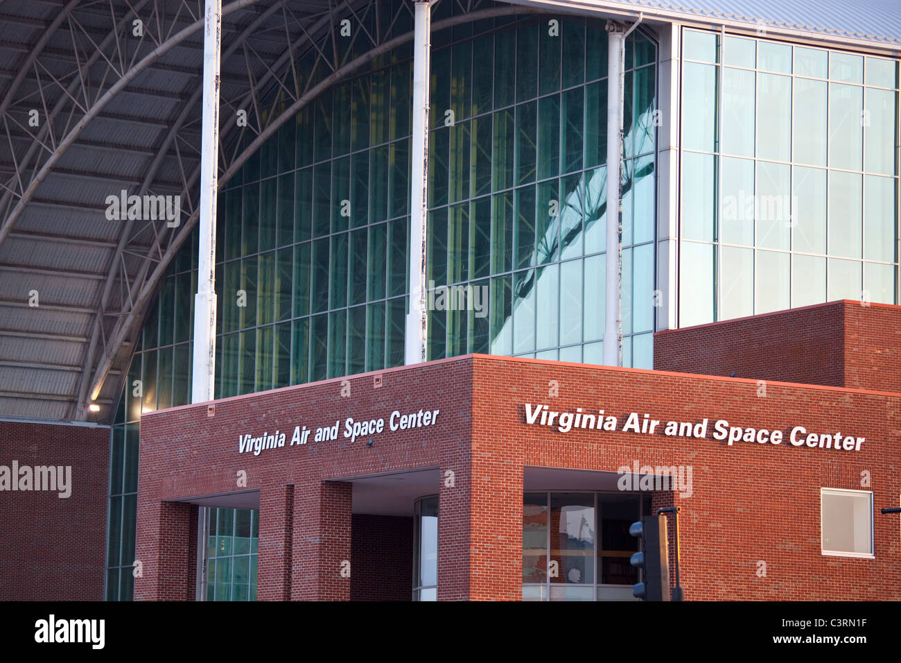 Virginia Air and Space Center in Hampton, Virginia Stockfoto