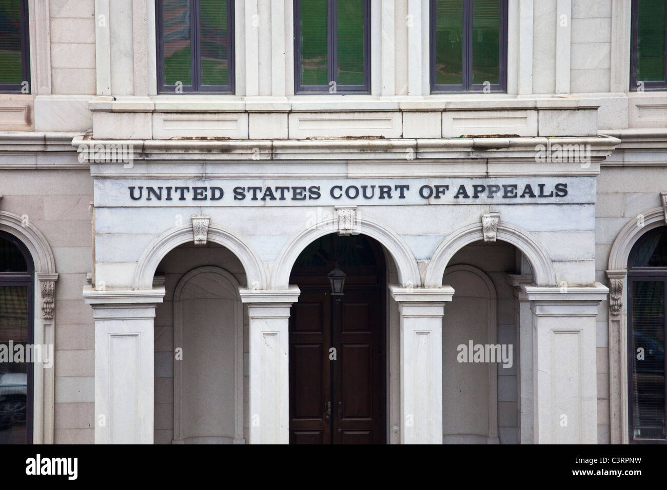 United States Court Of Appeals für den vierten Stromkreis, Richmond, VA Stockfoto