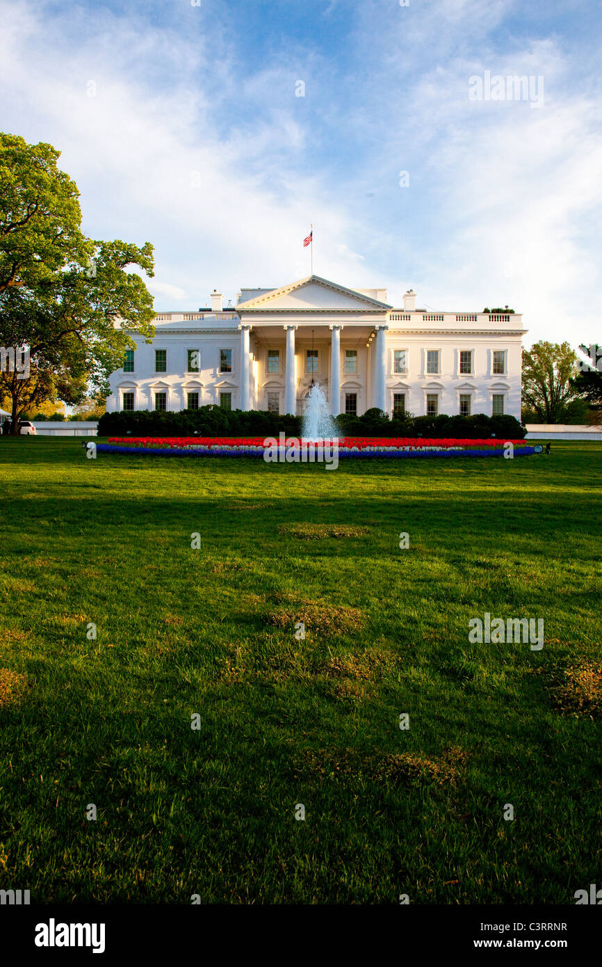 Das weiße Haus, Washington DC Stockfoto