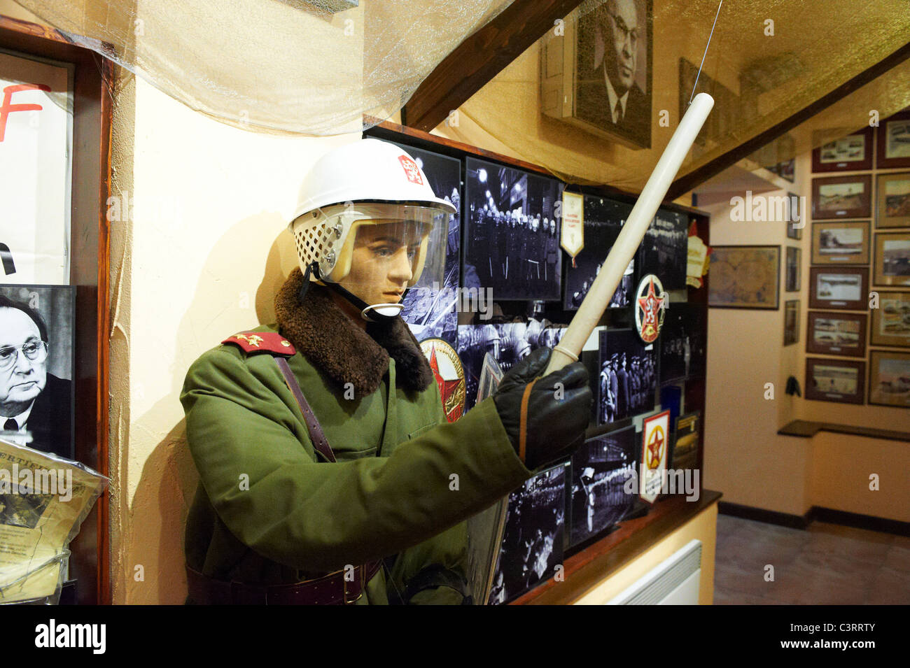 Eisernen Vorhangs Museum Rozvadov, Muzeum Zelezne Opony Tschechische Republik Deutschland Grenze Stockfoto